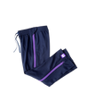 Navy With Purple Side Zip Pants | zipOns Youth Heavyweight Pants – befree