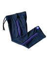 Black With Purple Side Zip Pants | zipOns Youth Heavyweight Pants – befree